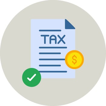 Taxes Vector Icon