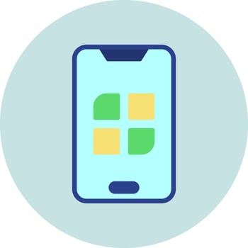Mobile App Vector Icon