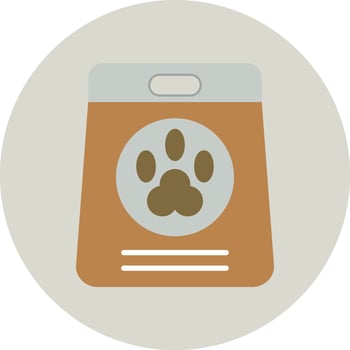 Pets Food Vector Icon