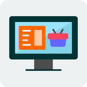 Landing Page Vector Icon