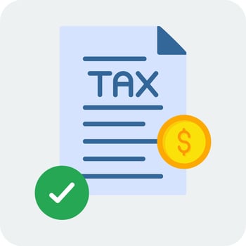 Taxes Vector Icon