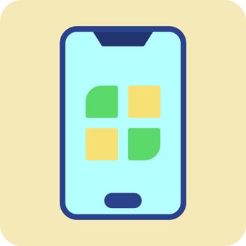 Mobile App Vector Icon