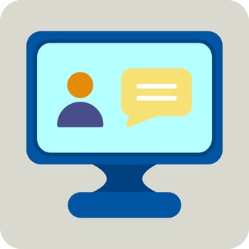 Online Education Vector Icon