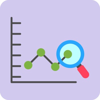 Predictive Analysis Vector Icon