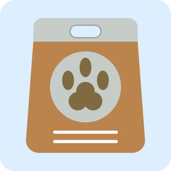Pets Food Vector Icon