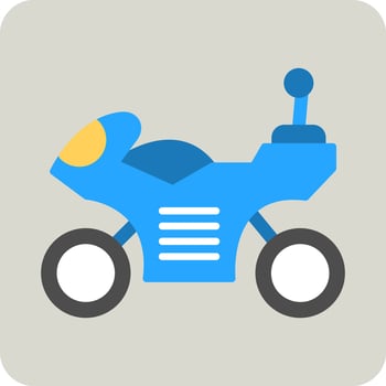 Motorbike Vector Icon