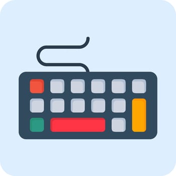 Keyboard Vector Icon