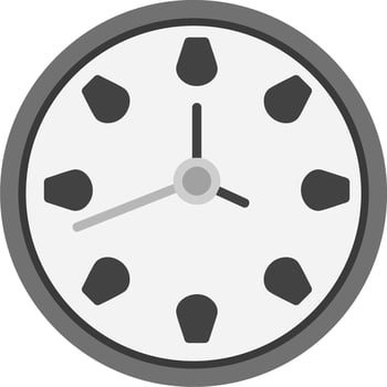 Clock Vector Icon