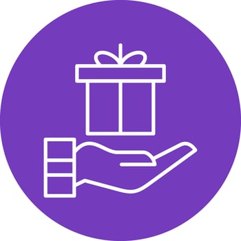 Giveaway Vector Icon