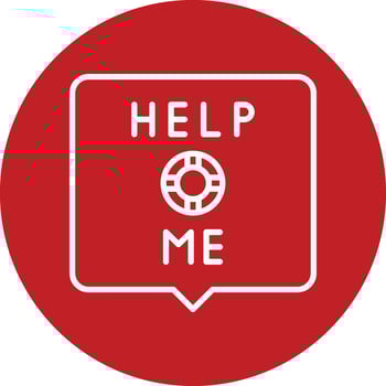 Help Me Vector Icon