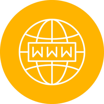 Domain Vector Icon