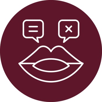 Gossip Vector Icon