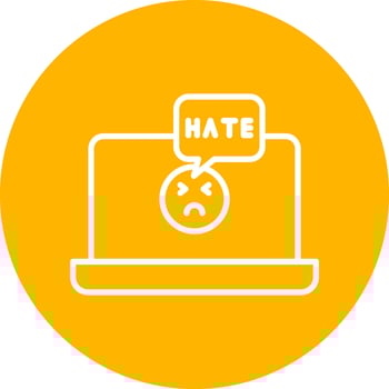 Hate Vector Icon