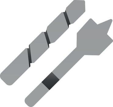 Drill bit Vector Icon Design