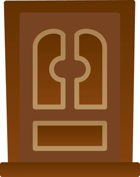 Door Vector Icon Design