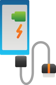 Mobile phone Vector Icon Design