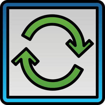 Refresh Vector Icon Design