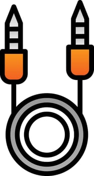 Sound cable Vector Icon Design