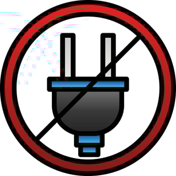 Banned Vector Icon Design