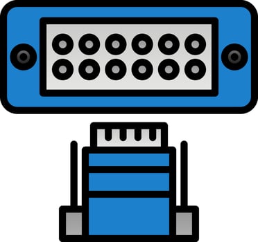 Vga Vector Icon Design