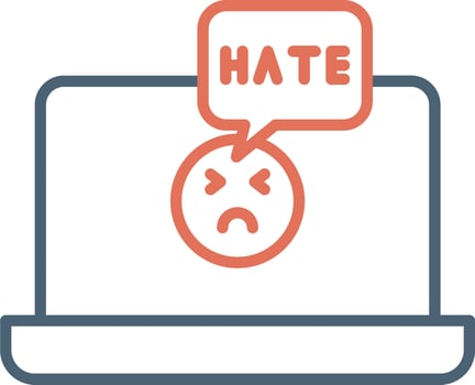 Hate Vector Icon