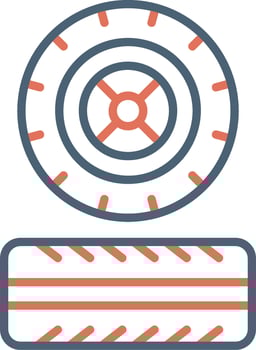Tires Vector Icon