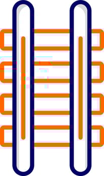 Railroad Vector Icon