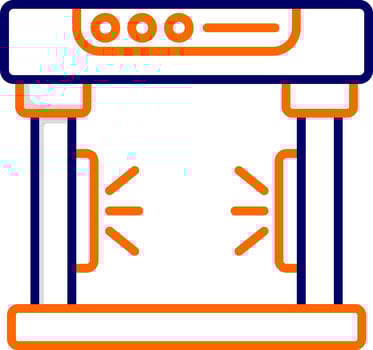 Metal Detector Vector Icon