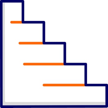 Stairs Vector Icon