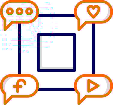 Social Media Vector Icon