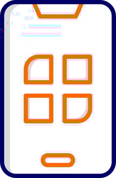 Mobile App Vector Icon