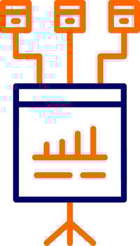 Data Modelling Vector Icon