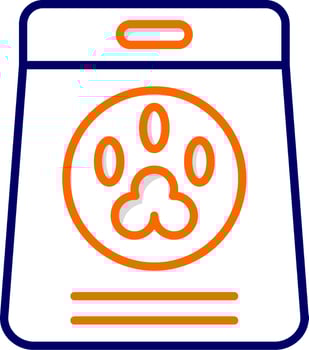Pets Food Vector Icon