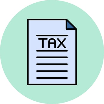 Tax Vector Icon