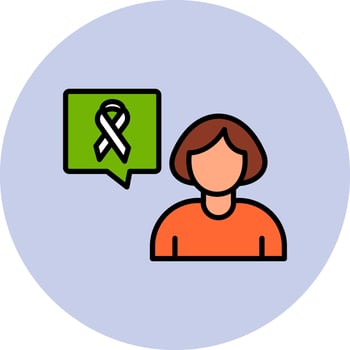 Ribbon Vector Icon