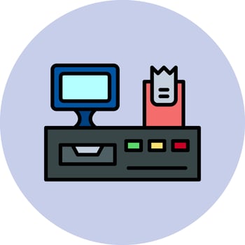 Point Of Sale Vector Icon