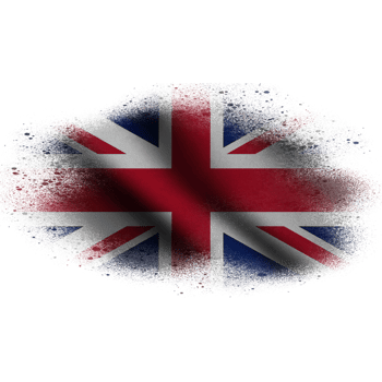 United Kingdom Waving Flag Brush png