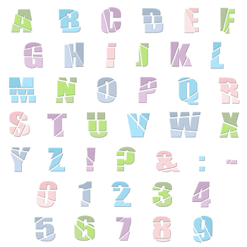 Alpha Alphabet Letters png
