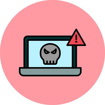 Cyber Attack Vector Icon