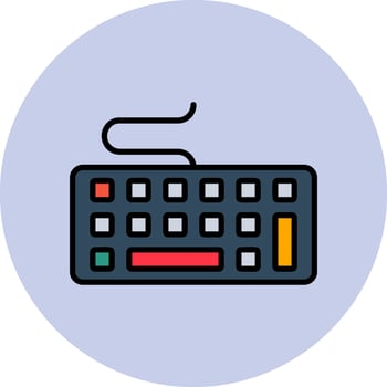Keyboard Vector Icon