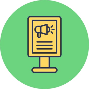 Poster Vector Icon