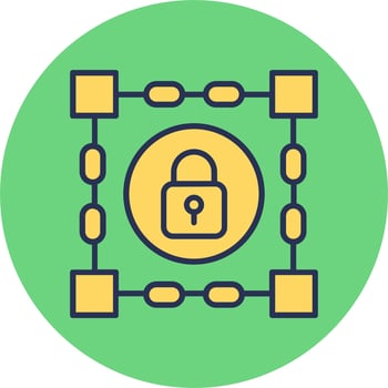 Blockchain Vector Icon