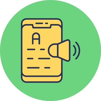 Text To Speech Vector Icon