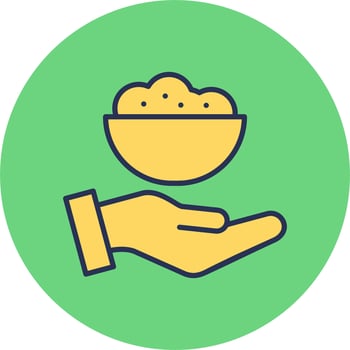 Food Donation Vector Icon