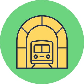 Tunnel Vector Icon