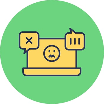 Cyberbullying Vector Icon