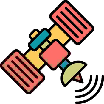 Satellite Vector Icon