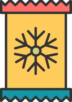 Frozen Vector Icon