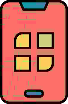 Mobile App Vector Icon