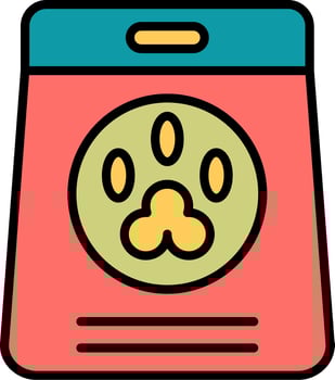 Pets Food Vector Icon